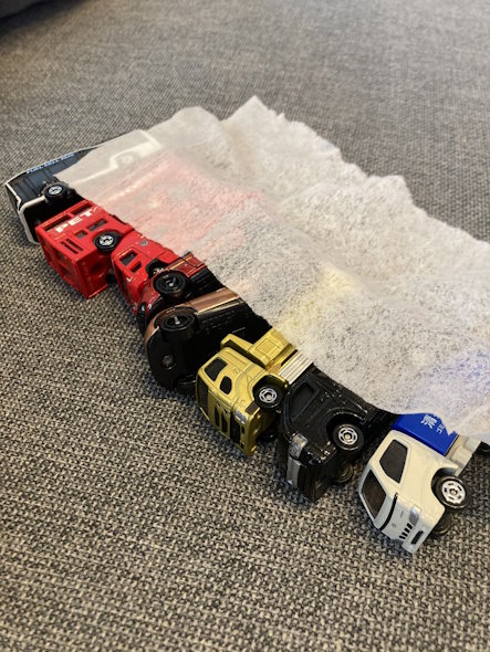 トミカ寝かしつけ