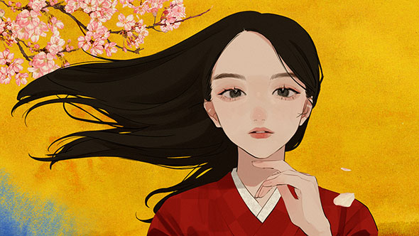 永野芽郁、令和版見返り美人