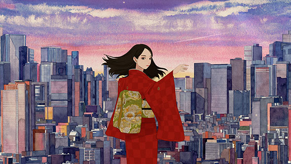 永野芽郁、令和版見返り美人