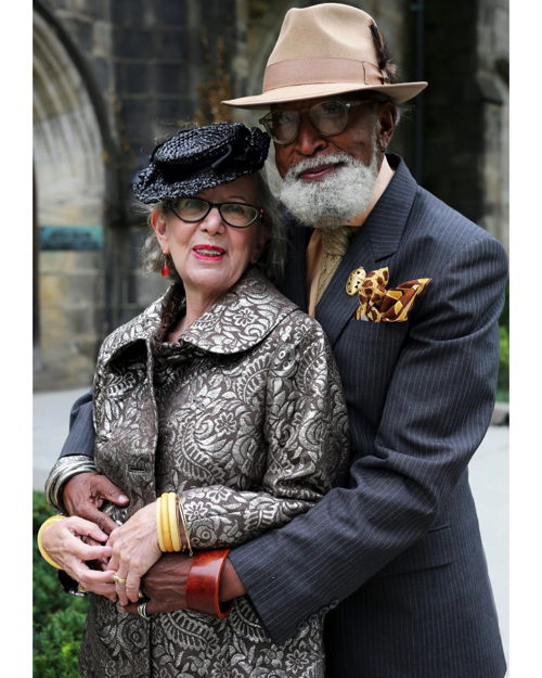 ファッショナブルなシニア世代