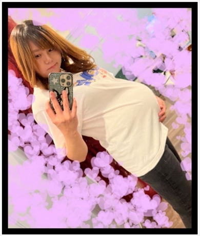 第1子出産を間近に控える凛