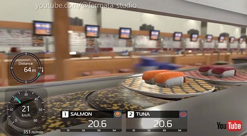回転寿司 シミュレーション レーシング