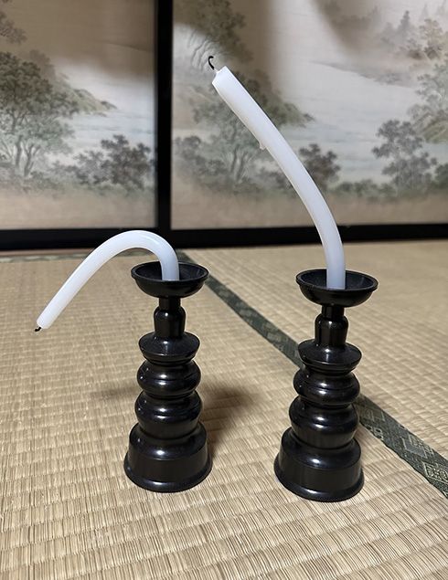ろうそく 猛暑 面白