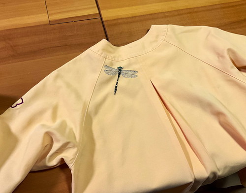 スモックの刺しゅう