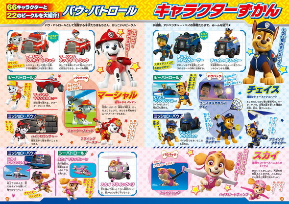 キャラクターずかんページ