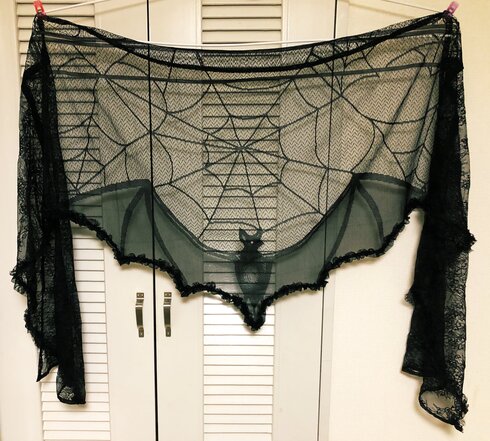 コウモリのショール01