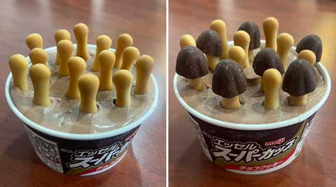 駐日ジョージア大使 チョコぬいじゃった きのこの山 スーパーカップ チョコ 植える 生えてくる