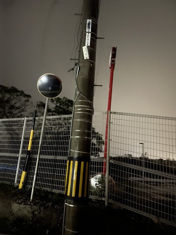 沖縄　台風　バイク