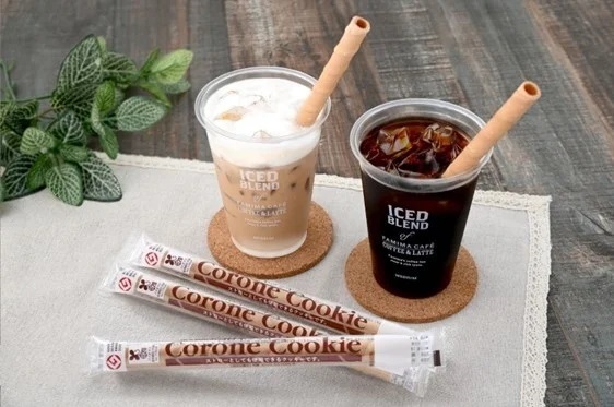 ファミリーマート食べられるストロー