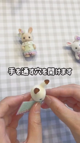 「100均のCDケースで作るお洋服」