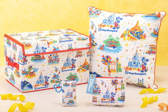 開園当初に使用されていた柄のグッズ