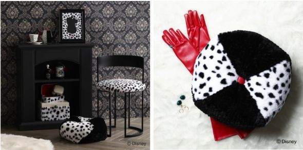 クルエラ（スツール、クッション）