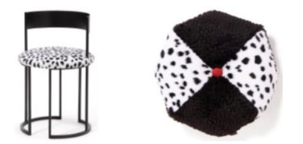 クルエラ（スツール、クッション）