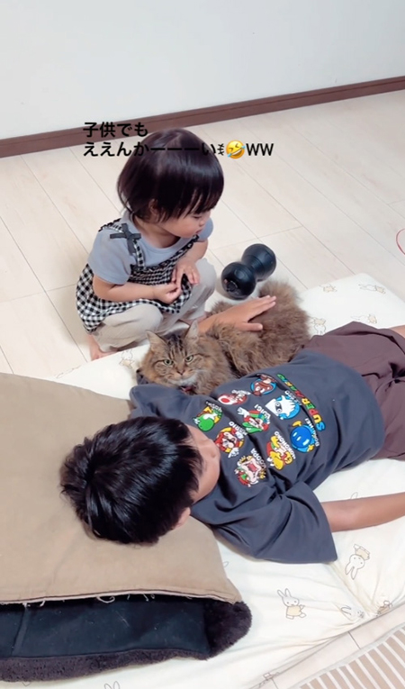 カメラ目線ノノちゃん