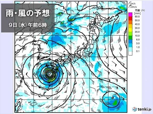 台風 6号