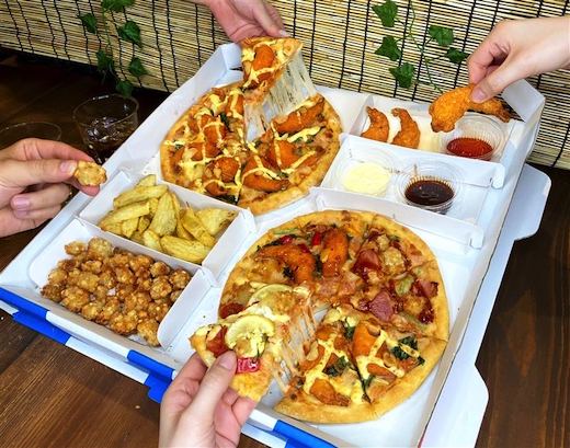 ドミノ・ピザ キャンペーン お盆 ボックス