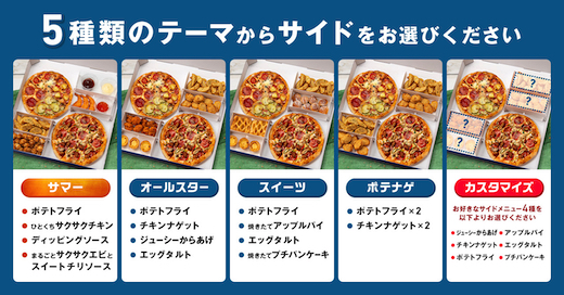 ドミノ・ピザ キャンペーン お盆 ボックス