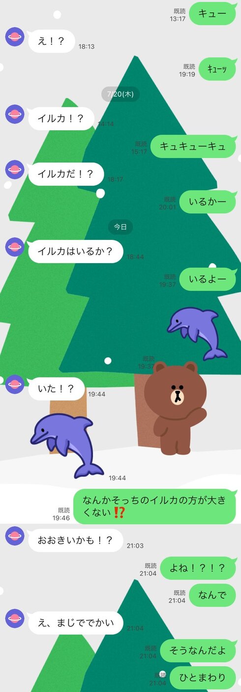 いるかが大きい02