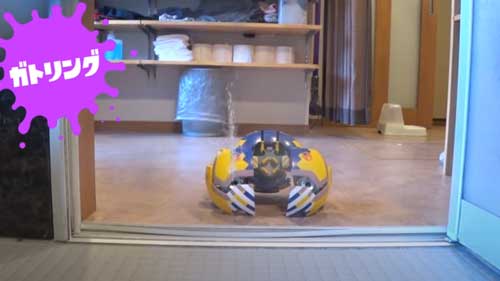 スプラトゥーン3 スプラ カニタンク 再現 変形 動く 製作 自作