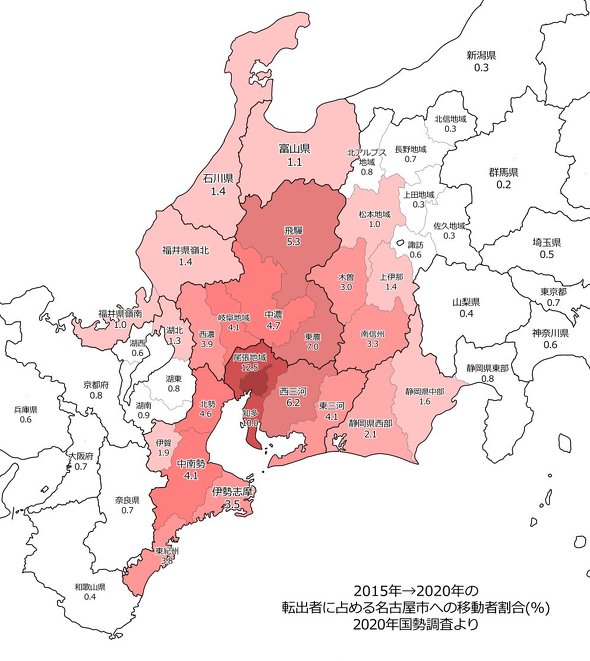 地図 東京 移住