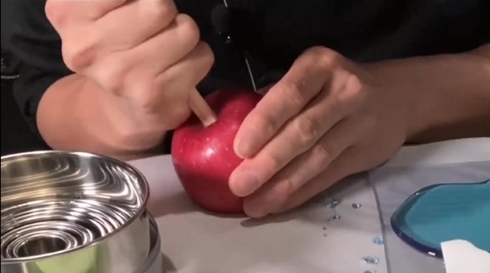 あめ細工職人がリンゴあめ作ったら