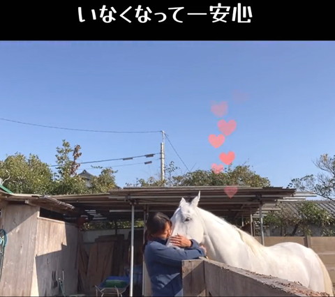 いなくなって一安心