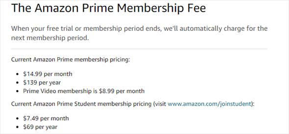 Amazonプライム 値上げ