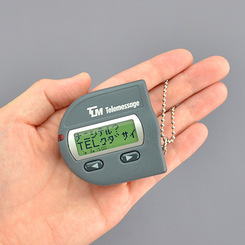 レトロ ポケベル カプセルトイ