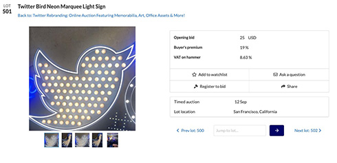 Twitter オークション X