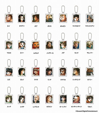 幻想水滸伝アクリルチャーム30個セット 幻想水滸伝Ⅱ アクリルチャーム Vol.4 | ナムコパークス