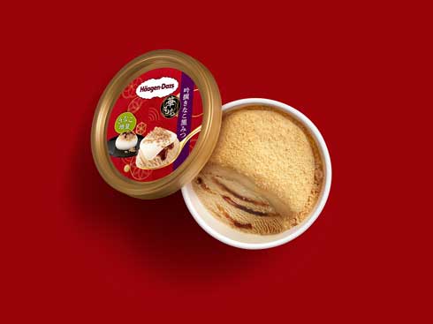 ハーゲンダッツ ミニカップ 2年ぶり 秋 華もち 吟撰きなこ黒みつ 抹茶あずき