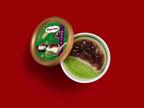 ハーゲンダッツ ミニカップ 2年ぶり 秋 華もち 吟撰きなこ黒みつ 抹茶あずき