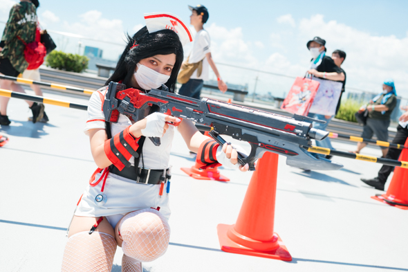 ありかみうの「勝利の女神：NIKKE」メイデン（ナースver.）