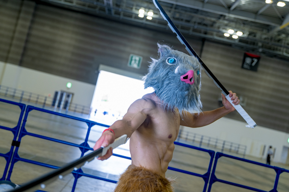 竹の子Dバンブーの「鬼滅の刃」嘴平伊之助