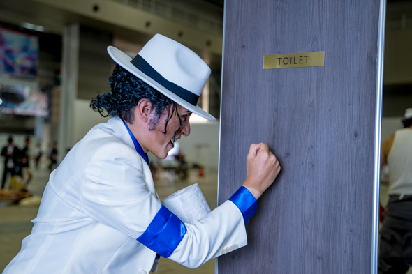 たけしぃーのトイレ待ちのマイケル・ジャクソン