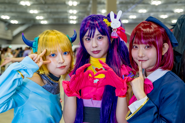 空乃ひな、咲野はなび、こがちゃんちゃんの「推しの子」合わせ