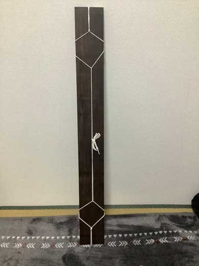 高校生 息子 木刀 模造刀 手作り 受賞 作品