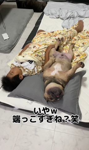 端っこすぎねテロップ