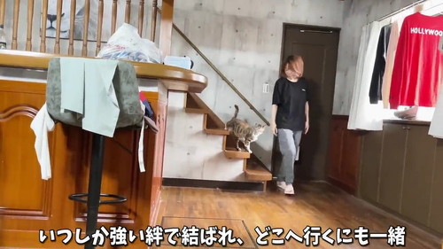 どこへ行くにも一緒