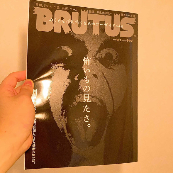 BRUTUS No.991 怖いもの見たさ。