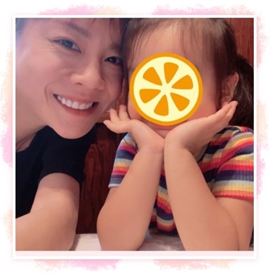 高橋真麻と娘