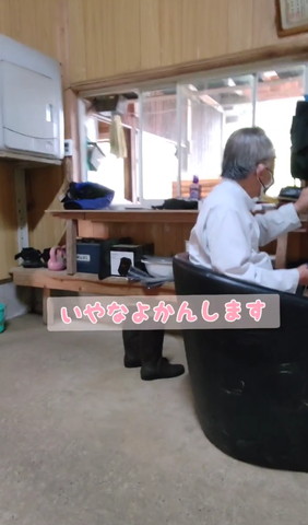 獣医師さんの横顔