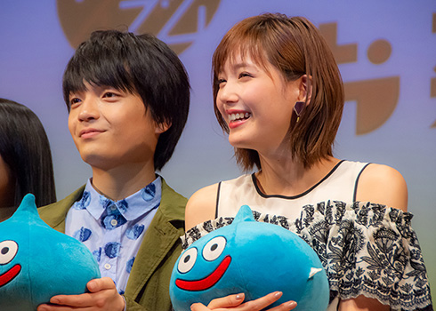 「ゆうべはお楽しみでしたね」で共演した本田翼と岡山天音