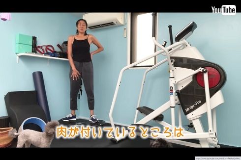 RIKACO自宅のトレーニングスペース