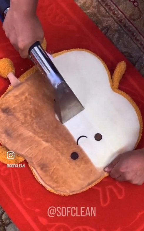 絶妙な焦げ具合と思いきや（ビフォー）