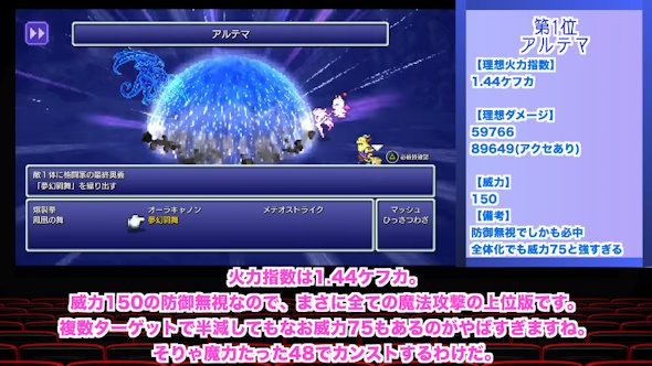 カンストのないFF6