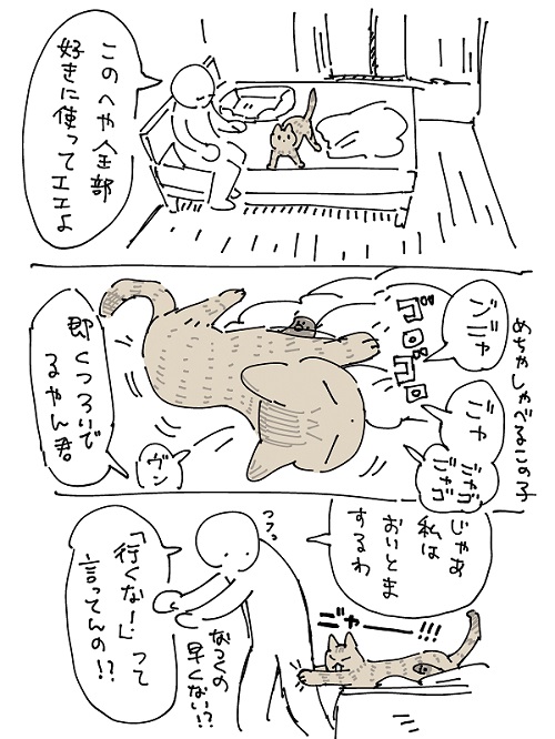 保護猫漫画1
