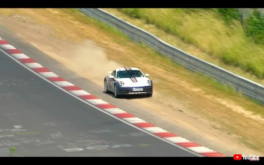 ポルシェ 911 ダカール オフロード ニュルブルクリンク 北コース タイムアタック