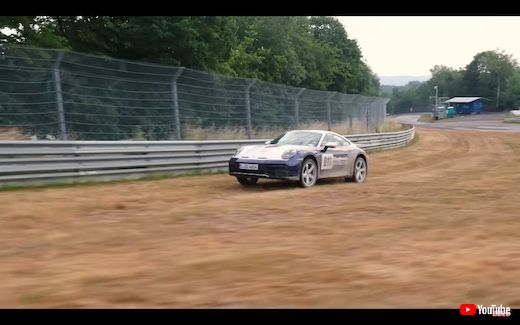 ポルシェ 911 ダカール オフロード ニュルブルクリンク 北コース タイムアタック