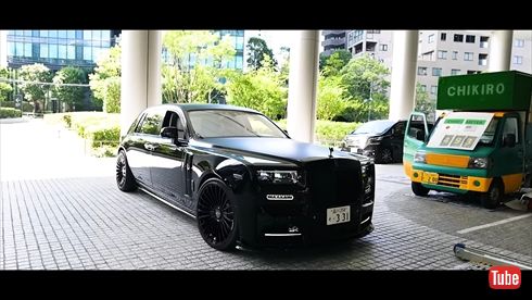 エイベックス松浦勝人の約1億円の新型ロールス・ロイス「ファントム」